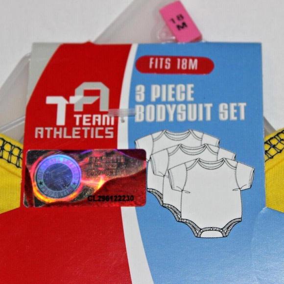 NEW 3 LOT INFANT NCAA SD SOUTH DAKOTA STATE JACKRABBITS ONE-PIECE BODYSUITS - Picture 2 of 6